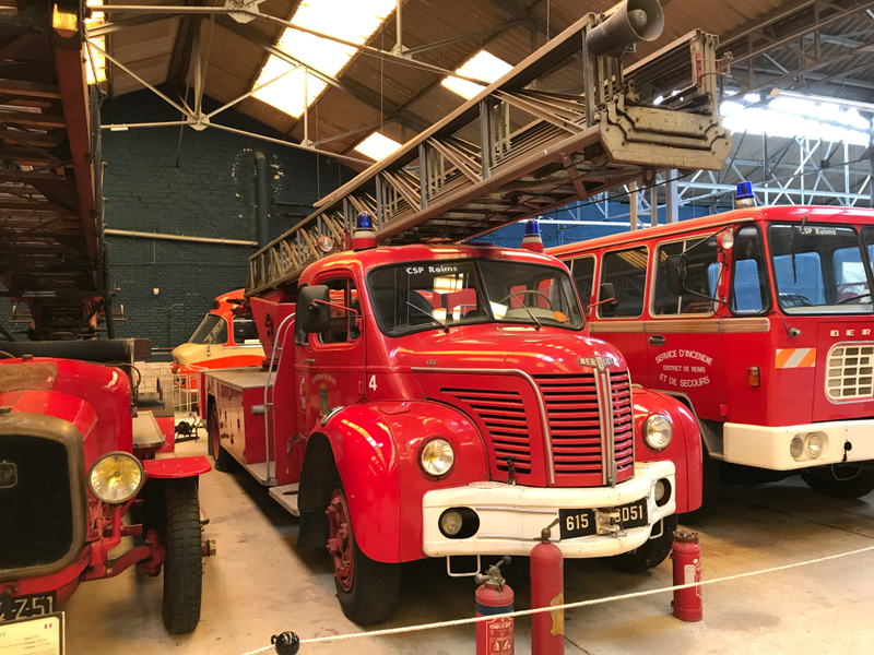 Berliet fire truck.